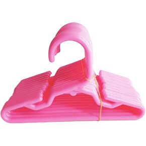 شماعات بريتاني 12 وردية مقاس 5.5 بوصة لملابس الدمى مقاس 14 بوصة - شماعات ملابس الدمى in Kuwait