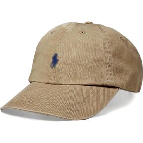 Men's Classic Polo Sports Pony Logo Hat, Cotton Chino Baseball Cap, Iconic Embroidery, Proudly U.S Polo Inspired