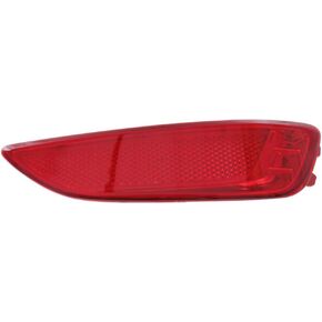 For Hyundai Accent Hatchback 2012-2016 Rear Bumper Reflector Driver Side CAPA Certified | HY1184104 | 92405 1R200