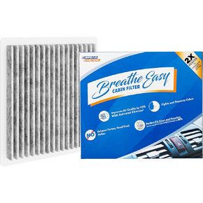Spearhead Odor Defense Breathe Easy AC & Heater Cabin Filter | Fits 2007-15 Edge, 2007-16 MKX, 2007-15 CX-9 Like OEM | Up to 25% Longer Lasting w/Activated Carbon (BE-547B)
