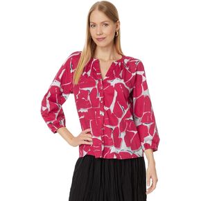 NIC+ZOE Women's Bold Petals Shirt