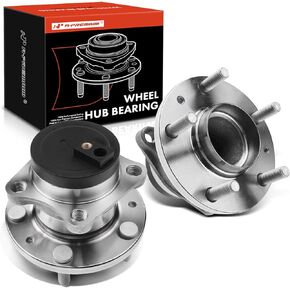 A-Premium 2 x Rear Wheel Bearing and Hub Assembly with 5-Lug Compatible with Mazda CX-9 2007-2015, FWD Only
