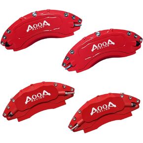 AOOA Aluminum Red Caliper Covers with White Character Fits 10 Gen Accord Gas (set of 4)