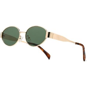 Retro Oval Sunglasses for Women Men Trendy Sun Glasses Classic Shades UV400 Protection