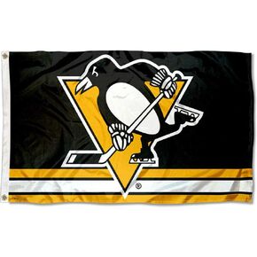Pittsburgh Penguins Pittsburgh Gold Flag and Banner
