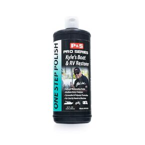 P & S PROFESSIONAL DETAIL PRODUCTS - Kyle's Boat & RV Restorer - Gelcoat Restoration Polish, Enhances, Moisturizes, and Brightens in a Single Step, Carnauba & Polymer Protection (128 Fluid Ounces)