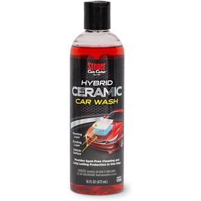 Stoner Car Care 91213 16-Ounce Hybrid Ceramic Car Wash Soap Si02 Shine and Gloss Technology Dual Layer Protectant for Cars, Motorcycles, Trucks, RVs, and More, Cherry Scent, Pack of 1