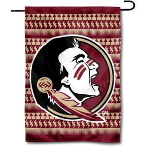 Florida State FSU Noles Chevron Garden Flag