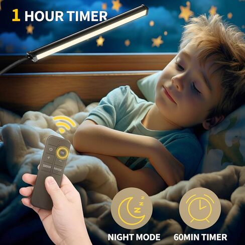 TwoWin Led Floor Lamp for Eyelash Extension Living Room Bedroom Office Salon, Adjustable Goose Neck Tall Corner Lamp Led Light Dimmable Bright Flexible Reading Floor Lamp with Romote Control in Kuwait