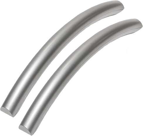 مقبض الباب PartsBroz DE94-02933A - متوافق مع فرن الميكروويف Samsung - يستبدل AP5622966 2448710 DE64-02522A PS4239327 بديل فائق التحمل - عبوتان in Kuwait