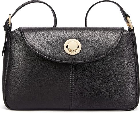 حقائب كتف جلدية صغيرة للنساء محفظة سفر فاخرة من جلد الماعز مع شريطين قابلين للتعديل in Kuwait