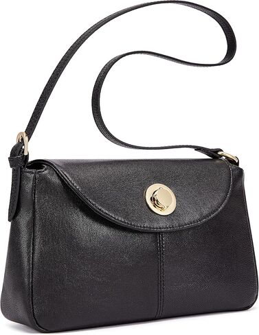 حقائب كتف جلدية صغيرة للنساء محفظة سفر فاخرة من جلد الماعز مع شريطين قابلين للتعديل in Kuwait