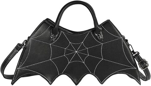 Women Bat Wing Crossbody Bag Goth Punk Fashion Handbag for Girl Gothic Shoulder Bag in Saudi Arabia