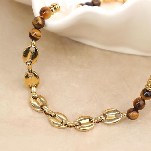 Sonateomber Gemstone Gemstone Booho Boho Boho Stoker Netclaces for Women Teen Girls ، Dainty Bohemian Crystal Stone Bead Bead Bead Rative Bark Accessories Hights Jewelry Gift in Saudi Arabia