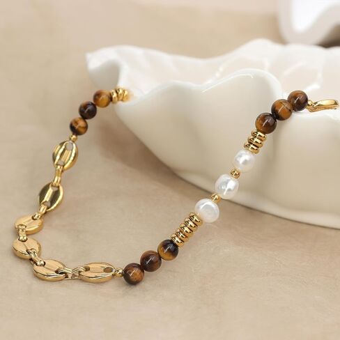 Sonateomber Gemstone Gemstone Booho Boho Boho Stoker Netclaces for Women Teen Girls ، Dainty Bohemian Crystal Stone Bead Bead Bead Rative Bark Accessories Hights Jewelry Gift in Saudi Arabia