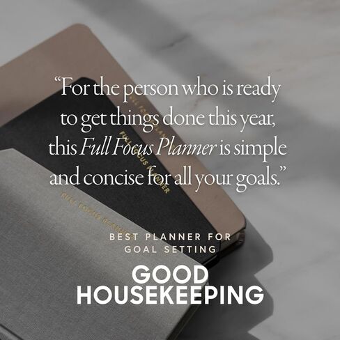 Full Focus Eggplant Leather Planner by Michael Hyatt - The #1 Daily Planner to Set Annual Goals, Increase Focus, Eliminate Overwhelm, and Achieve Your Biggest Goals - Hardcover in Saudi Arabia