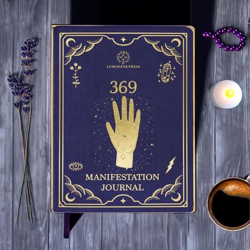 The Ultimate Project 369 Manifestation Journal: مجلة إرشادية 369 لإطلاق إمكاناتك اللامحدودة - مقدمة في عبوة فاخرة جاهزة للهدايا in Kuwait