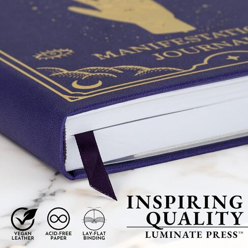 The Ultimate Project 369 Manifestation Journal: مجلة إرشادية 369 لإطلاق إمكاناتك اللامحدودة - مقدمة في عبوة فاخرة جاهزة للهدايا in Kuwait