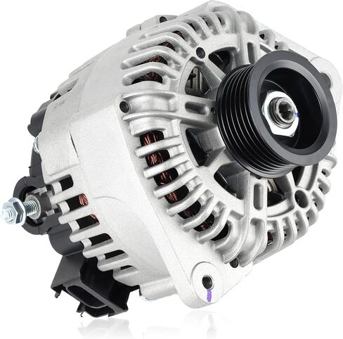 11017 Alternator 12V 120 Amp, 6-Groove Pulley Fit for Nissan for Maxima 2004-2008 V6 3.5L Auto and Light Truck Automotive Replacement Alternators AVA0004, 23100-7Y020 Alternator Rebuild Kit in Saudi Arabia