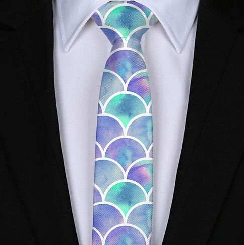 Floral Tie Black And White Necktie-Flower Floral Black And White (5) in Saudi Arabia
