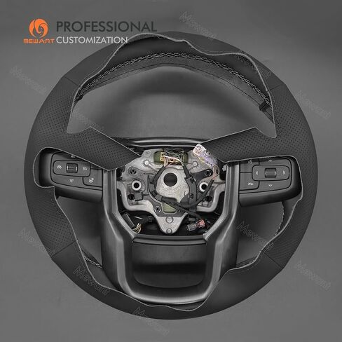 غطاء حماية لعجلة قيادة السيارة من MEWANT لسيارة GMC Sierra 1500 2019-2023 / Sierra 1500 Limited 2022 / Sierra 2500 2020-2024 / Sierra 3500 2020-2024 / Yukon (XL) 2021-2023 ملحقات in Kuwait