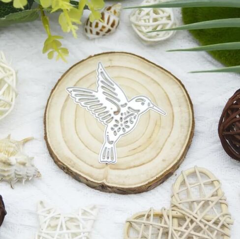 يموت الطائر الطائر قطع معدنية يموت، الطائر الطائر المعادن قطع يموت قطع الإستنسل لبطاقات سكرابوكينغ DIY ألبوم الصور الزخرفية النقش ورقة يموت لصنع بطاقة سكرابوكينغ in Kuwait