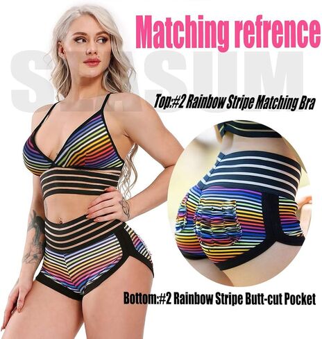 المرأة مثير تجريب السراويل مطابقة الصدرية صالة الملابس الداخلية رفع البرازيلي الساخن ملابس رقص الغنيمة كلوبوير XL in Kuwait