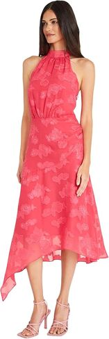 Maggy London Sheer Halter Neck Pretty Garden Line Wedding Guest Dresses for Women in Saudi Arabia