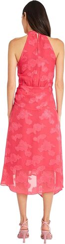 Maggy London Sheer Halter Neck Pretty Garden Line Wedding Guest Dresses for Women in Saudi Arabia