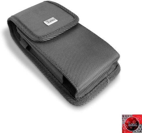 for Samsung Galaxy A32 Case; TMAN® Rugged Nylon Holster Heavy Duty Vertical Holster w Metal Belt Clip Pouch Case for Samsung Galaxy A32 5G (XL Size Fit) in Saudi Arabia