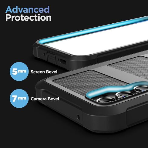 Encased Samsung A53 5G Case with Built-in Screen Protector and Holster Belt Clip (Falcon Armor, Galaxy A53) in Saudi Arabia