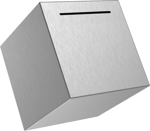 Piggy Bank for Adults，Unbreakable Piggy Bank，Stainless Steel Piggy Bank That Must be Broken to Open (Pink-4.7inch) in Saudi Arabia