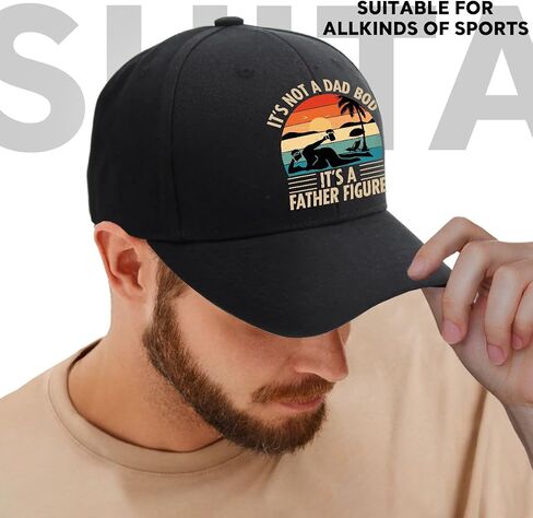 Best Dad Best Father Adjustable Washed Cotton Baseball Cap, Funny Retro Trucker Hat Gift for Men Dad Father Papa in Saudi Arabia
