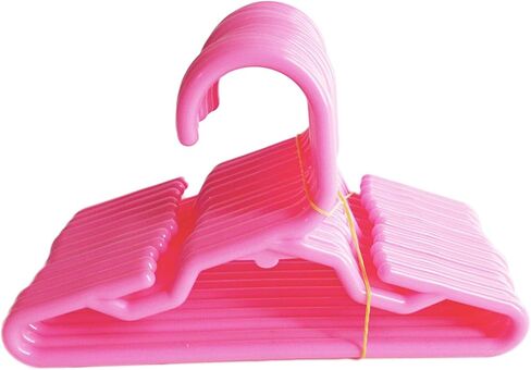 شماعات بريتاني 12 وردية مقاس 5.5 بوصة لملابس الدمى مقاس 14 بوصة - شماعات ملابس الدمى in Kuwait