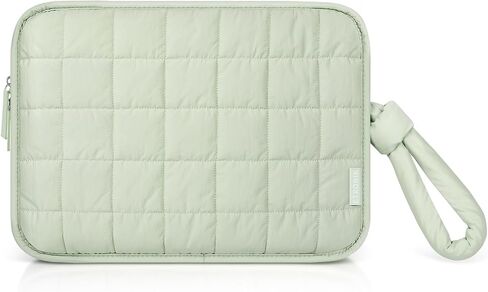 ETRONIK Puffy Laptop Sleeve 13 Inch 14 Inch, Laptop Case for MacBook Pro 14 Inch Laptop Sleeve, MacBook Air M2 Sleeve 13 Inch, iPad Pro 12.9, Cute Puffer Laptop Cover Carrying Case with Pocket, Green in Saudi Arabia