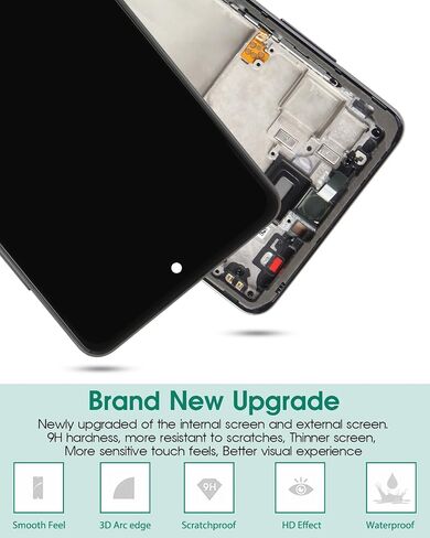 TFT for Samsung Galaxy A52 5G Screen Replacement for Galaxy A52 5G LCD for Samsung A52 5G Digitizer Display Touch Screen Assembly Repair Kits with Frame SM-A526B SM-A526U (No Fingerprint Function) in Saudi Arabia