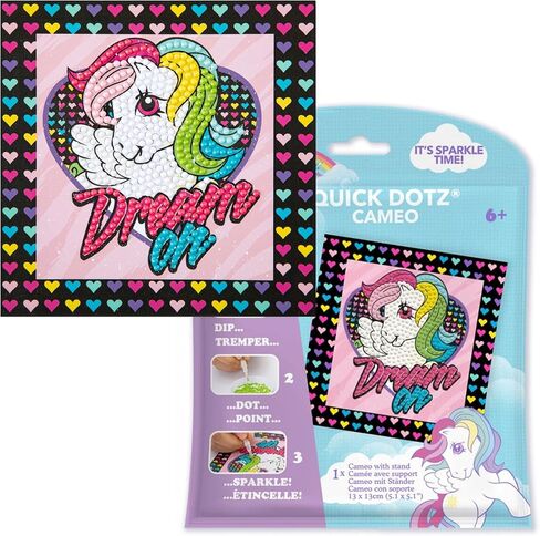 Diamond Dotz My Little Pony Retro - Dream on Diamond Painting Kits for Adults - Diamond Art Kits a Relaxing Creative Craft Kit with Dotz Gems in Saudi Arabia