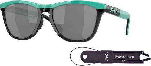Oakley Frogskins Range OO9284 55M Square Sunglasses for Men + BUNDLE Accessory Leash + Designer iWear Kit in Saudi Arabia