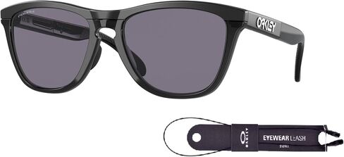Oakley Frogskins Range OO9284 55M Square Sunglasses for Men + BUNDLE Accessory Leash + Designer iWear Kit in Saudi Arabia