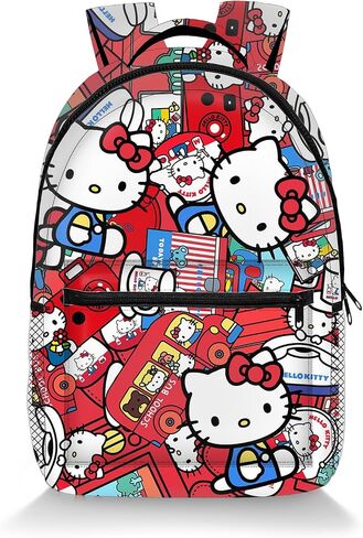 Unisex Cute Anime Backpack 3d Printed Cartoon Backpacks Travel Daypacks Casual Double Shoulder Bag 3-One Size in Saudi Arabia
