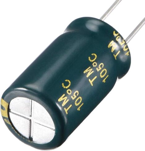 uxcell Aluminum Radial Electrolytic Capacitor Low ESR Green with 680uF 25V 105 Celsius Life 3000H 10 x 17mm High Ripple Current,Low Impedance 20pcs in Saudi Arabia