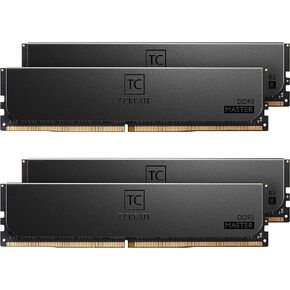 TEAMGROUP T-Create Master Overclocking DDR5 R-DIMM 64GB Kit (4 x 16GB) 6000MHz (PC5-48000) CL32 Hynix A-DIE Workstation Memory Module Ram Black - CTCMD564G6000HC32AQC01
