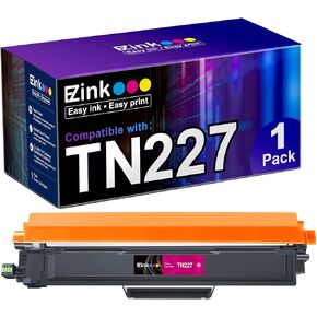E-Z Ink Compatible Toner Cartridge Replacement for Brother TN227M TN227 TN-227 TN223 TN223M to use with MFC-L3770CDW MFC-L3750CDW HL-L3230CDW HL-L3290CDW HL-L3210CW MFC-L3710CW (1 Magenta)