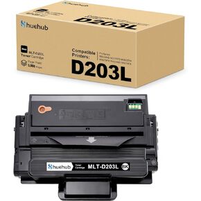 MLT-D203L 203L Black Toner Cartridge Replacement for Samsung MLT D203L MLT-D203L MLTD203L Toner for ProXpress M3320ND M3370FD M3820DW M3870FW M4020ND M4070FR Printer - 5,000 Pages