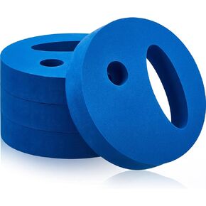 Water Exercise Discs Water Weights for Pool Exercise Set EVA Foam Water Aerobic Equipment Hand Held Swim Disc for Pool Water Aerobics Fitness Water Exercise, 7.1 Inches in Diameter
