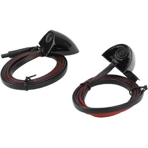 Car Blind Spot Camera, Night Vision, Waterproof Side View Cam, Side Mount Backup Cameras for Car Surveillance System, Tape Mounting, Left Right, with HD Image, Wide Angle, Night Vision