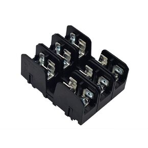 Cooper Bussmann BM6033SQ Buss Fuse Block 30A, 600V Fuse Holder 3 Pole 10×38mm