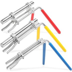 VARGTR 3PCS Hydraulic Seal Installation Tools,Car Accessories Hydraulic Cylinder Piston Repair Seal Tools,U-Cup Rod Seal Installation Tool for Installing Automotive Marine Hydraulic Cylinders