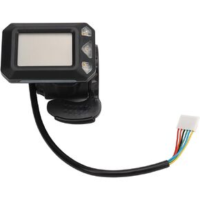 36V 6 Pins Electric Scooter Thumb Throttle Display, Integrated Hall Thumb Throttle Display for 5.5‑6.5 Inch Small Electric Scooter,Speed Control Display Accessory