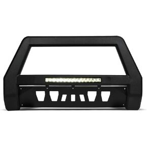 Armordillo 8724170 X-Light LED Bull Bar Guard - Textured Black Fits 2007-2021 Toyota Tundra / 2008-2021 Sequoia